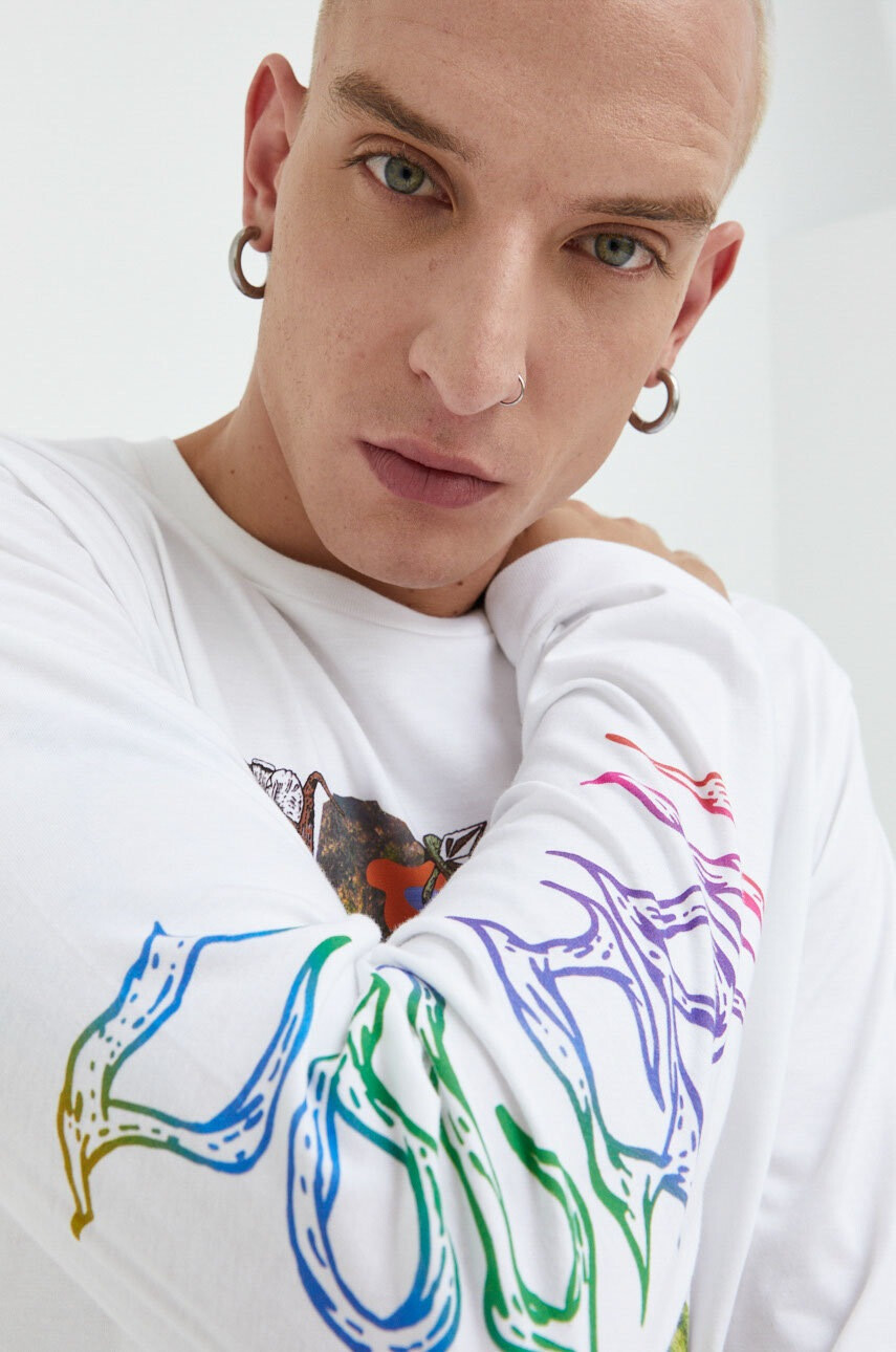 Volcom Памучна блуза с дълги ръкави - Pepit.bg