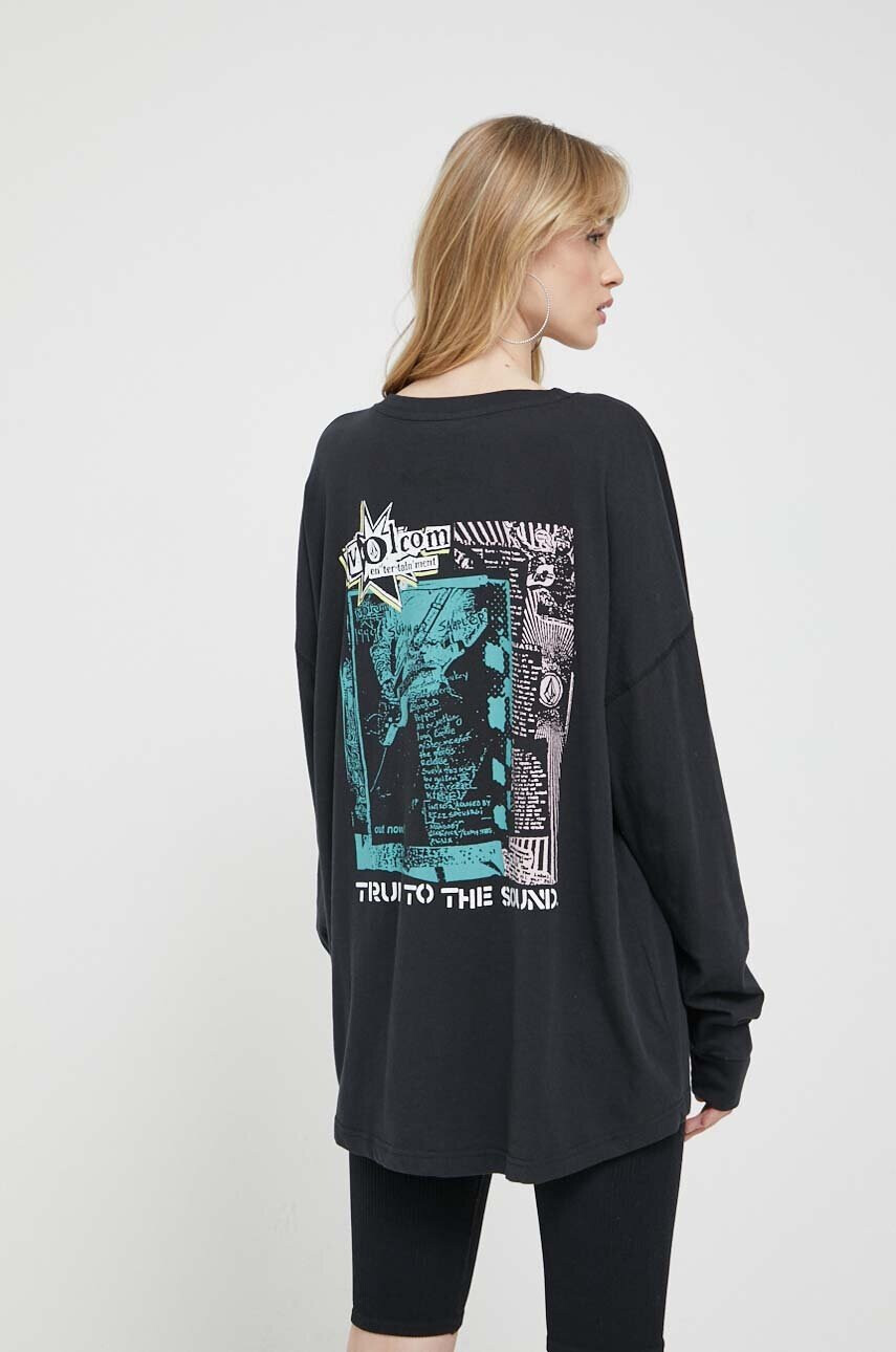 Volcom Памучна блуза с дълги ръкави - Pepit.bg
