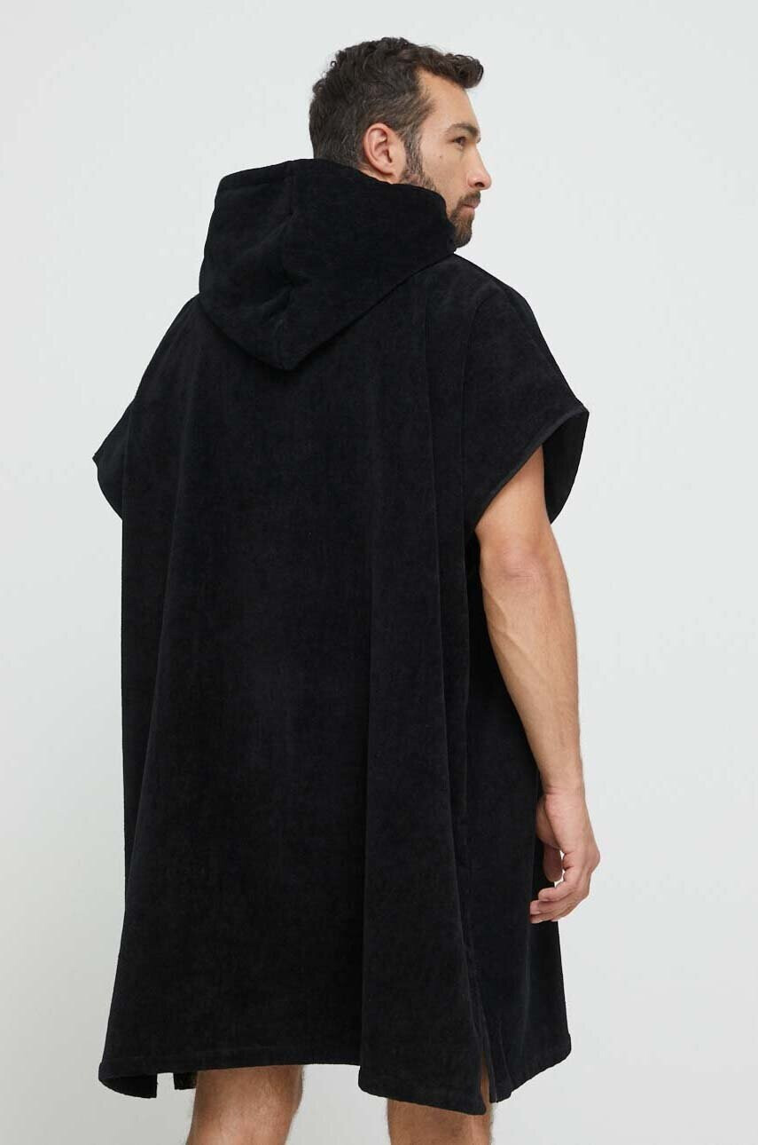 Volcom Памучна кърпа в черно - Pepit.bg