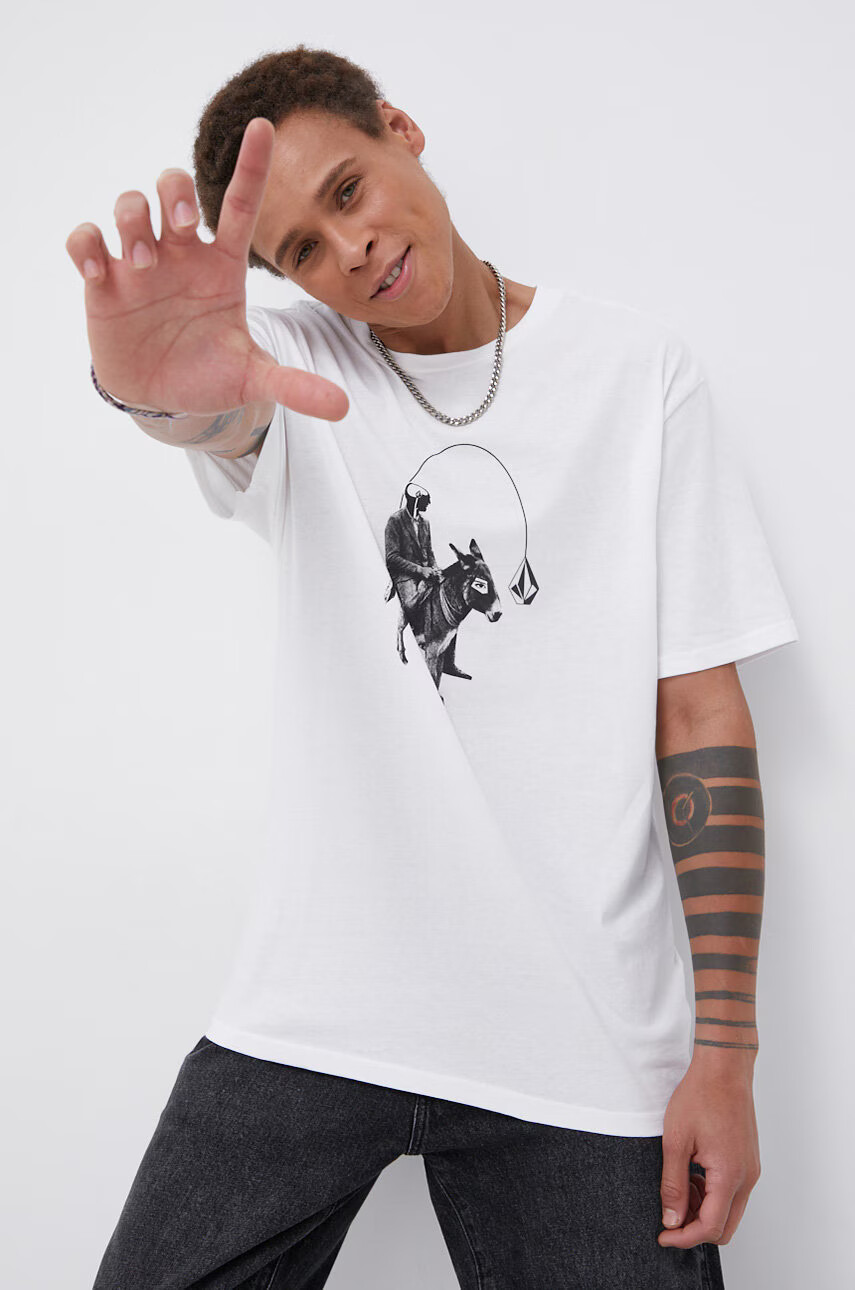 Volcom Памучна тениска - Pepit.bg