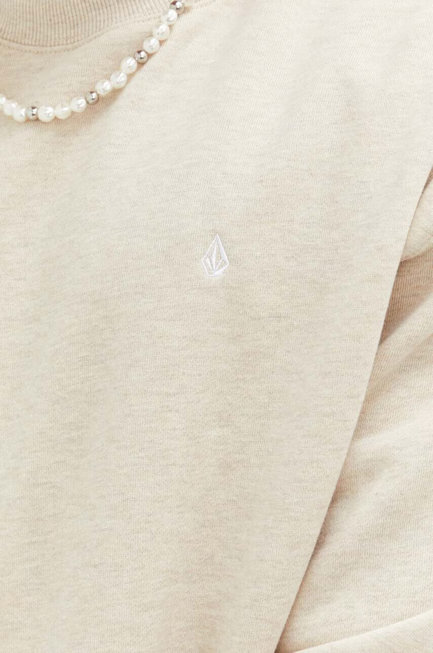 Volcom Суичър в бежово меланж на - Pepit.bg