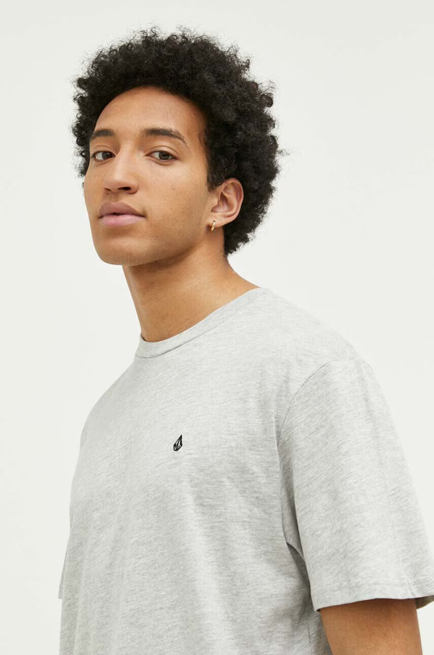 Volcom Тениска в сиво меланж на - Pepit.bg