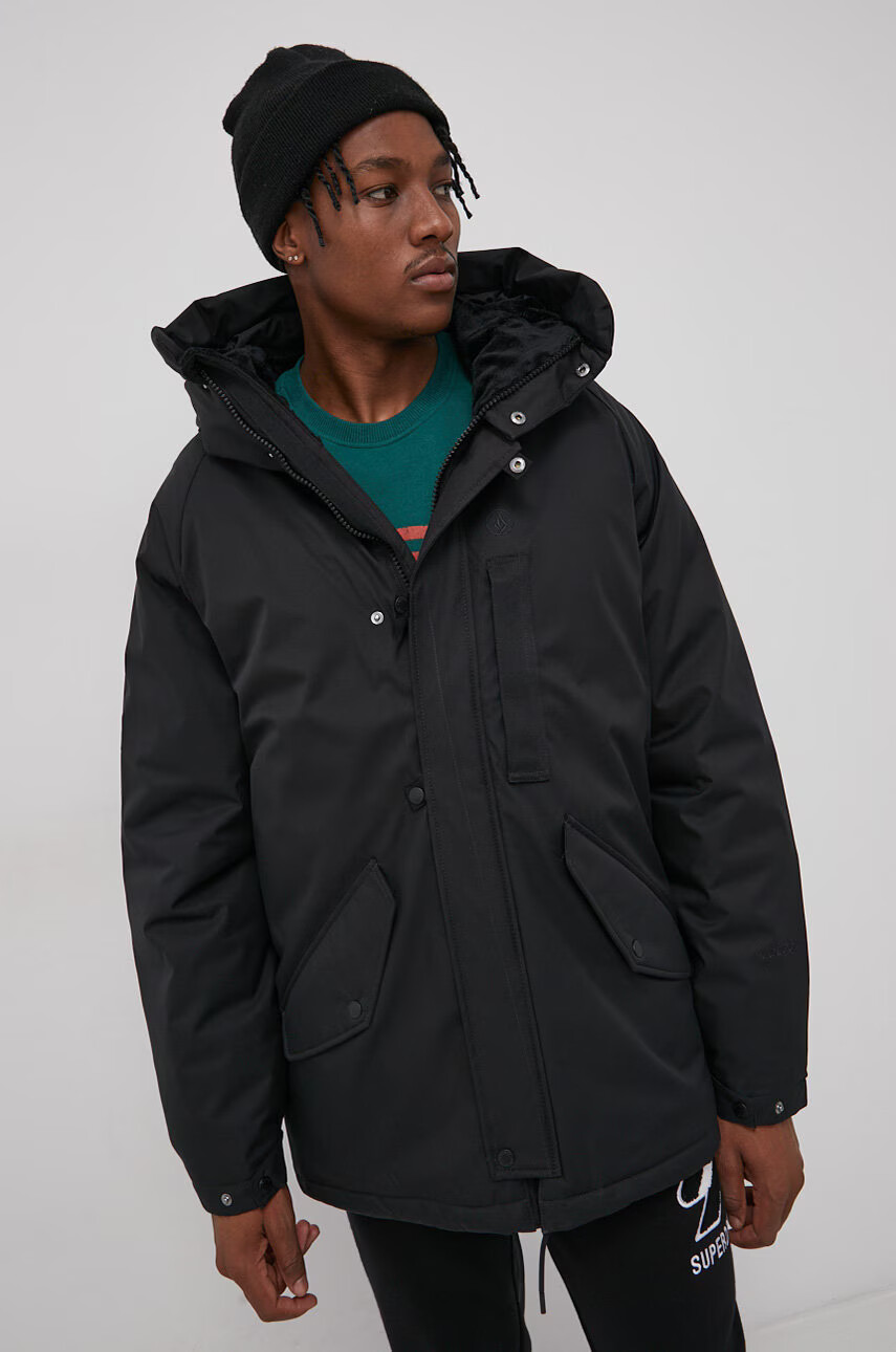 Volcom Яке в черно със зимна изолация - Pepit.bg