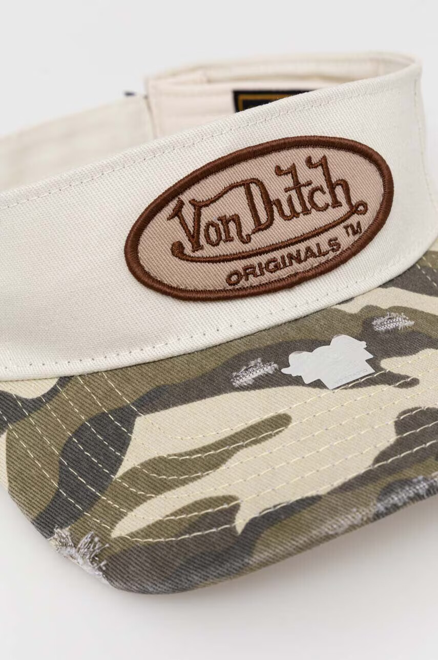 Von Dutch Памучна козирка с десен - Pepit.bg