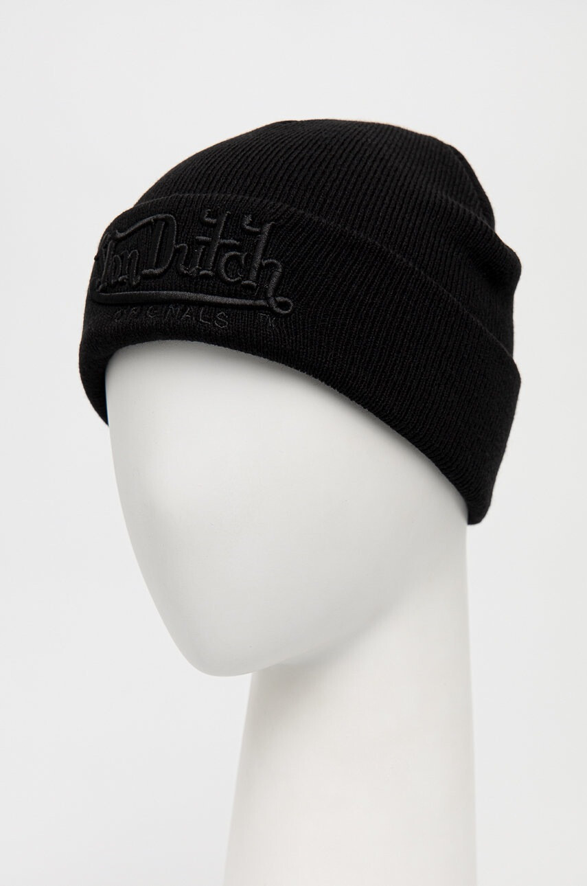 Von Dutch Шапка в черно - Pepit.bg