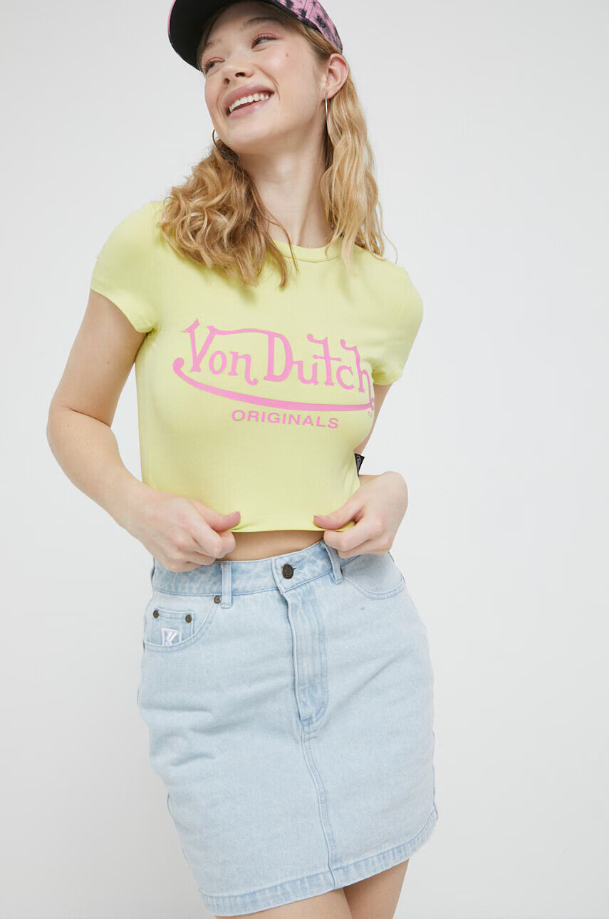 Von Dutch Тениска в зелено - Pepit.bg