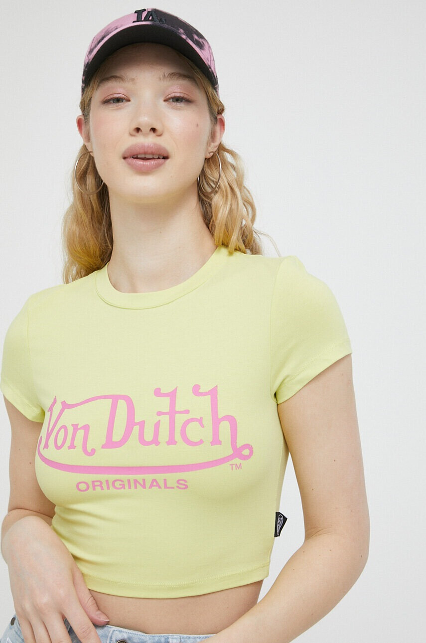 Von Dutch Тениска в зелено - Pepit.bg