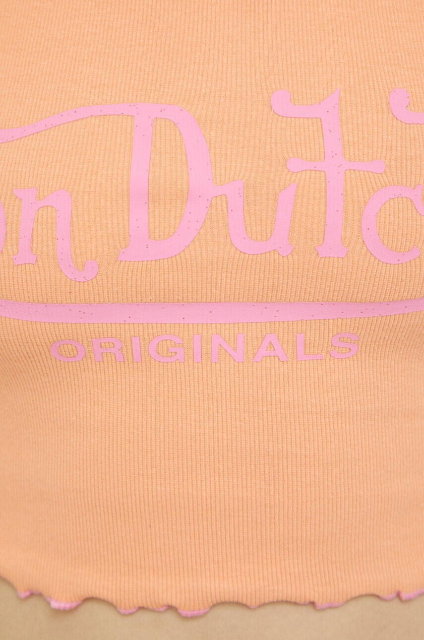 Von Dutch Топ дамски в оранжево - Pepit.bg