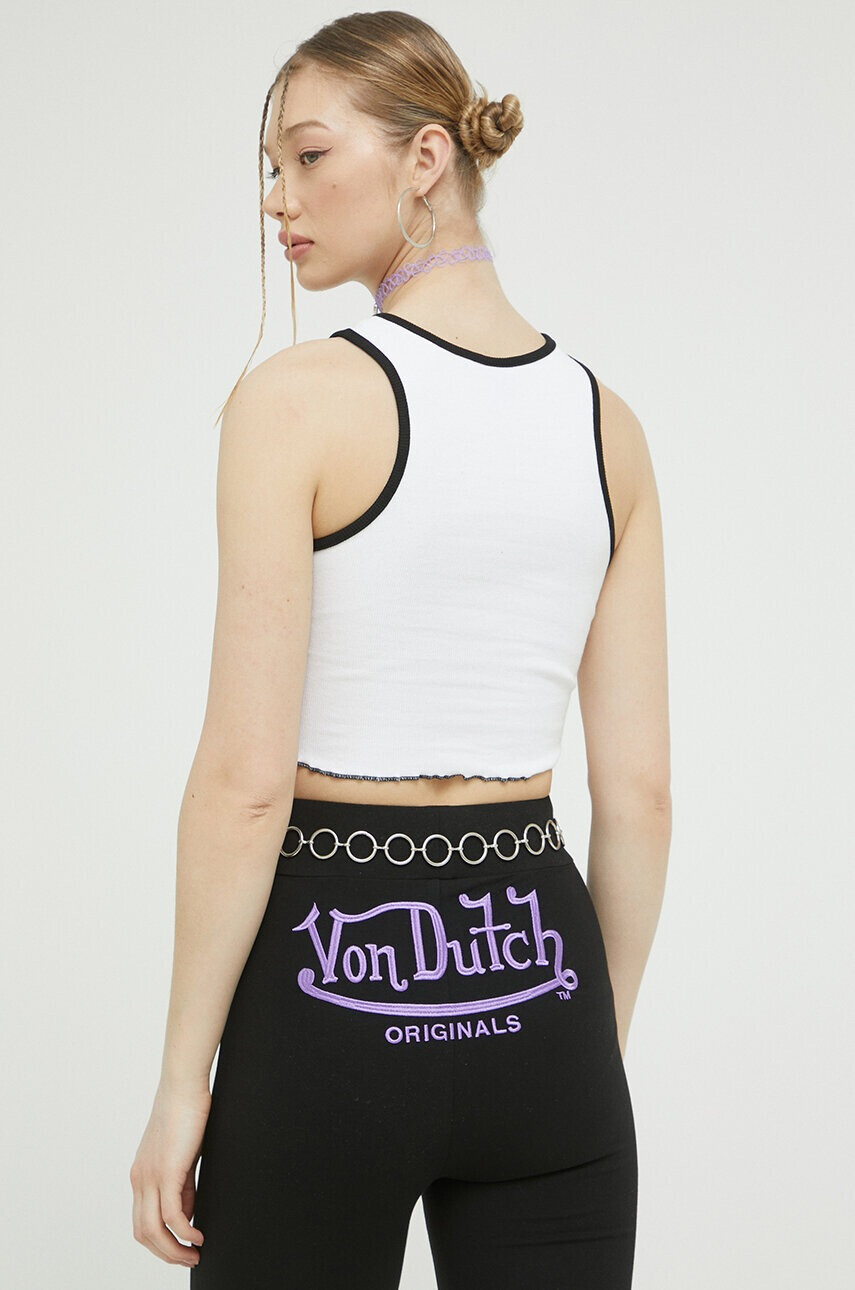Von Dutch Топ дамски в бяло - Pepit.bg