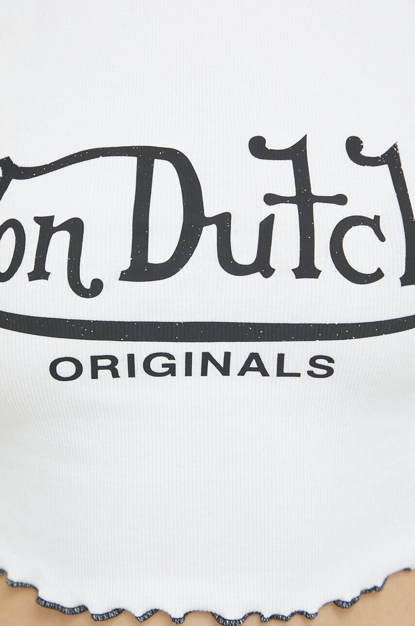 Von Dutch Топ дамски в бяло - Pepit.bg