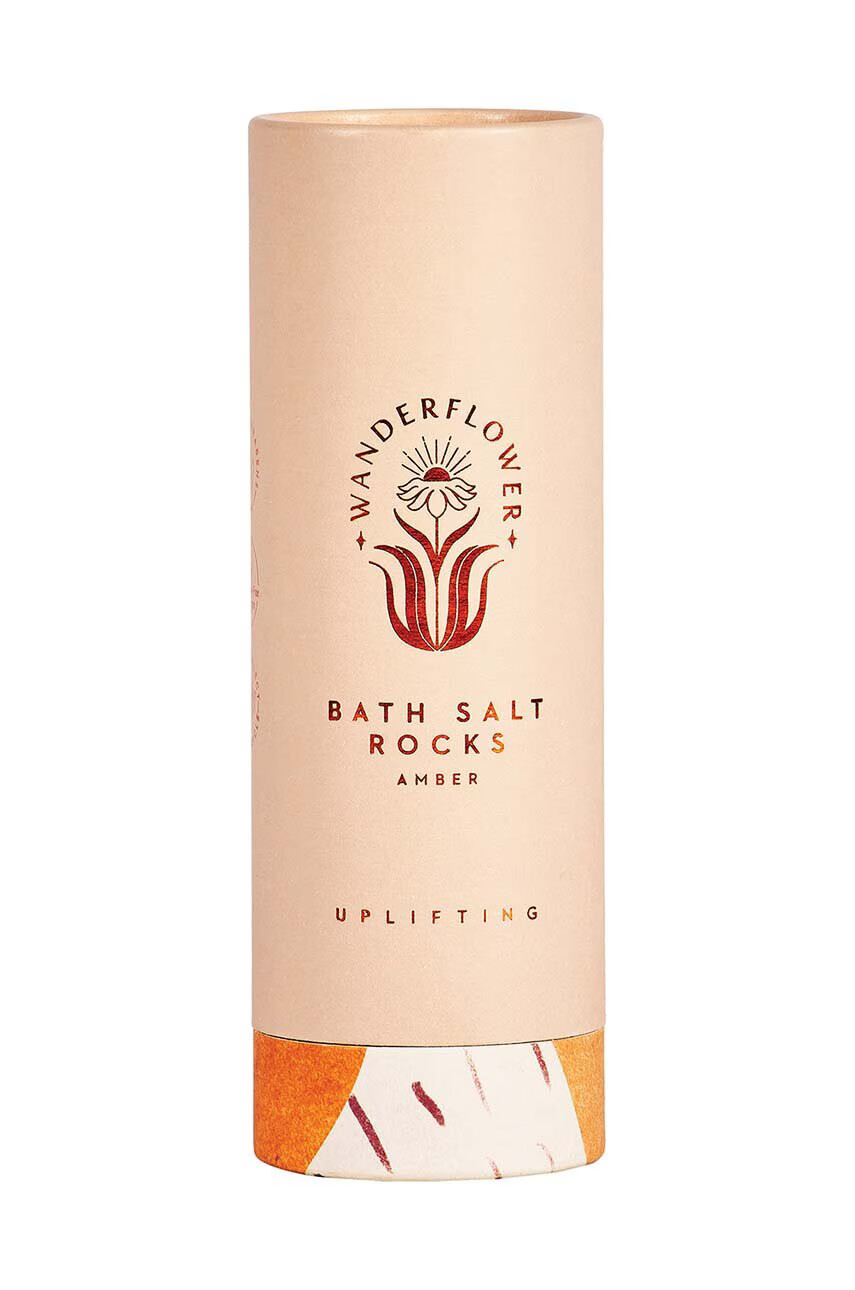 Wanderflower Хималайска сол за вана с кехлибар Bath Salt Rocks Amber 150 g - Pepit.bg