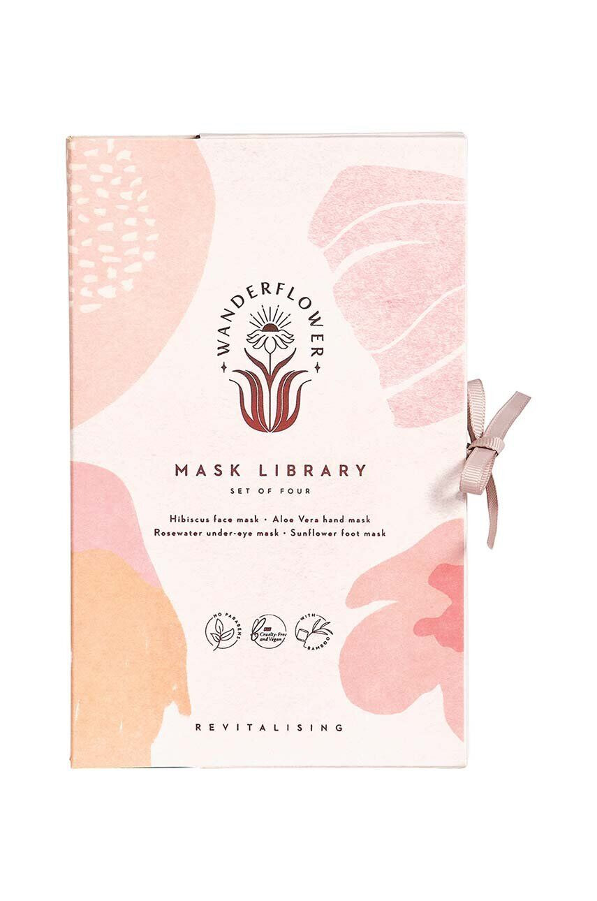 Wanderflower Комплект маски Sheet Mask Set (4 броя) - Pepit.bg