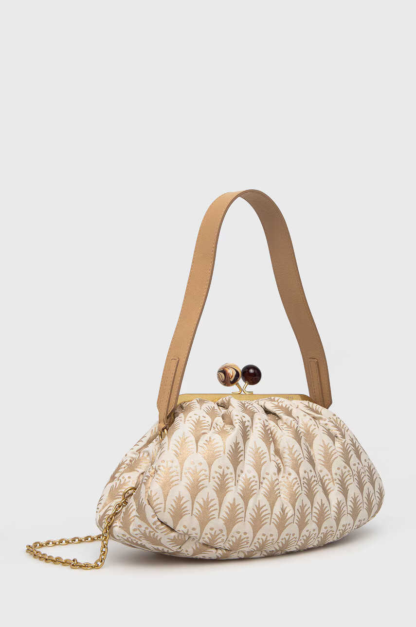 Weekend Max Mara Чанта в бежово - Pepit.bg
