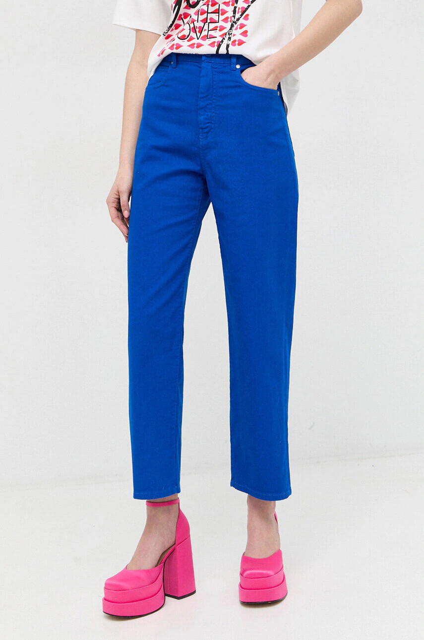 Weekend Max Mara Дънки в с висока талия - Pepit.bg