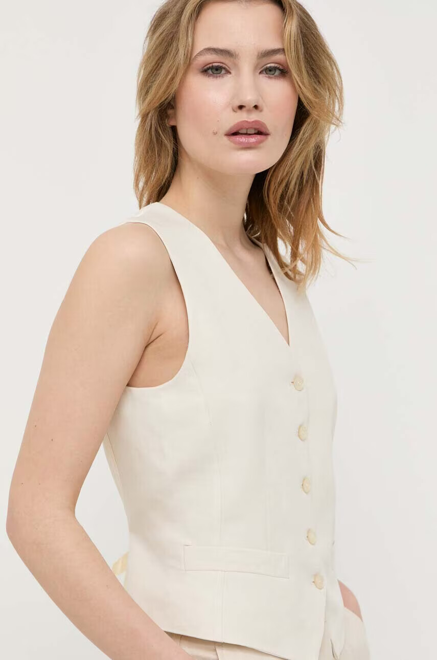 Weekend Max Mara Елек с лен - Pepit.bg