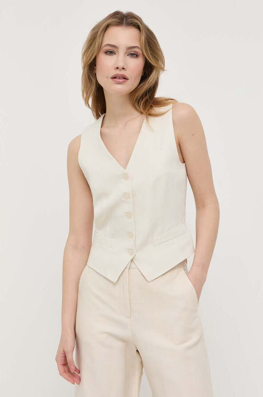 Weekend Max Mara Елек с лен - Pepit.bg