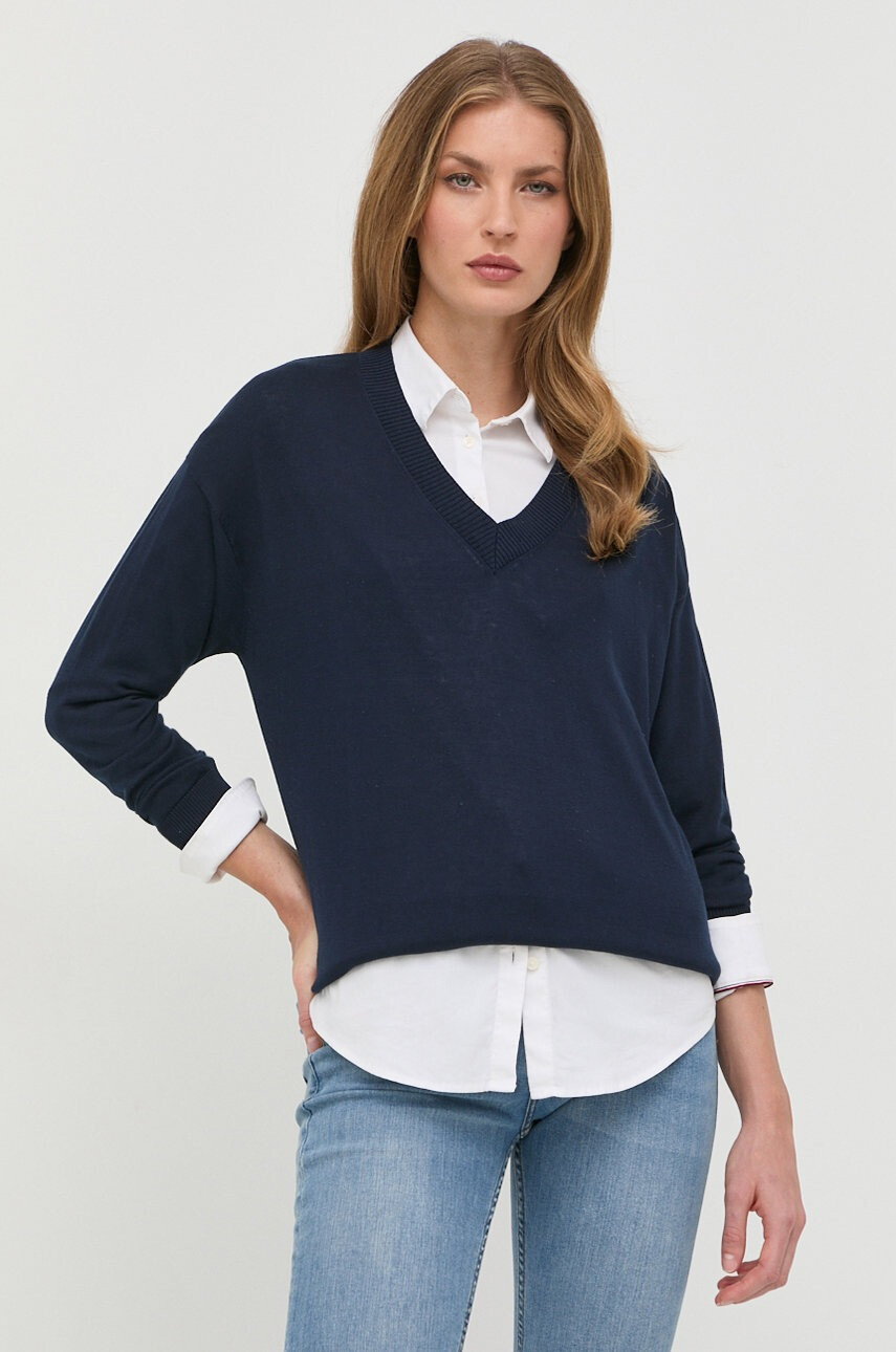 Weekend Max Mara Копринен пуловер - Pepit.bg