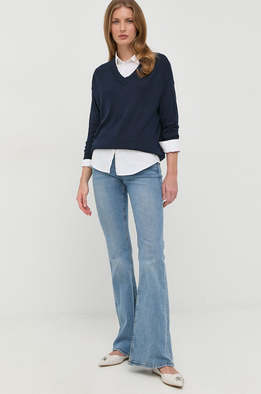 Weekend Max Mara Копринен пуловер - Pepit.bg