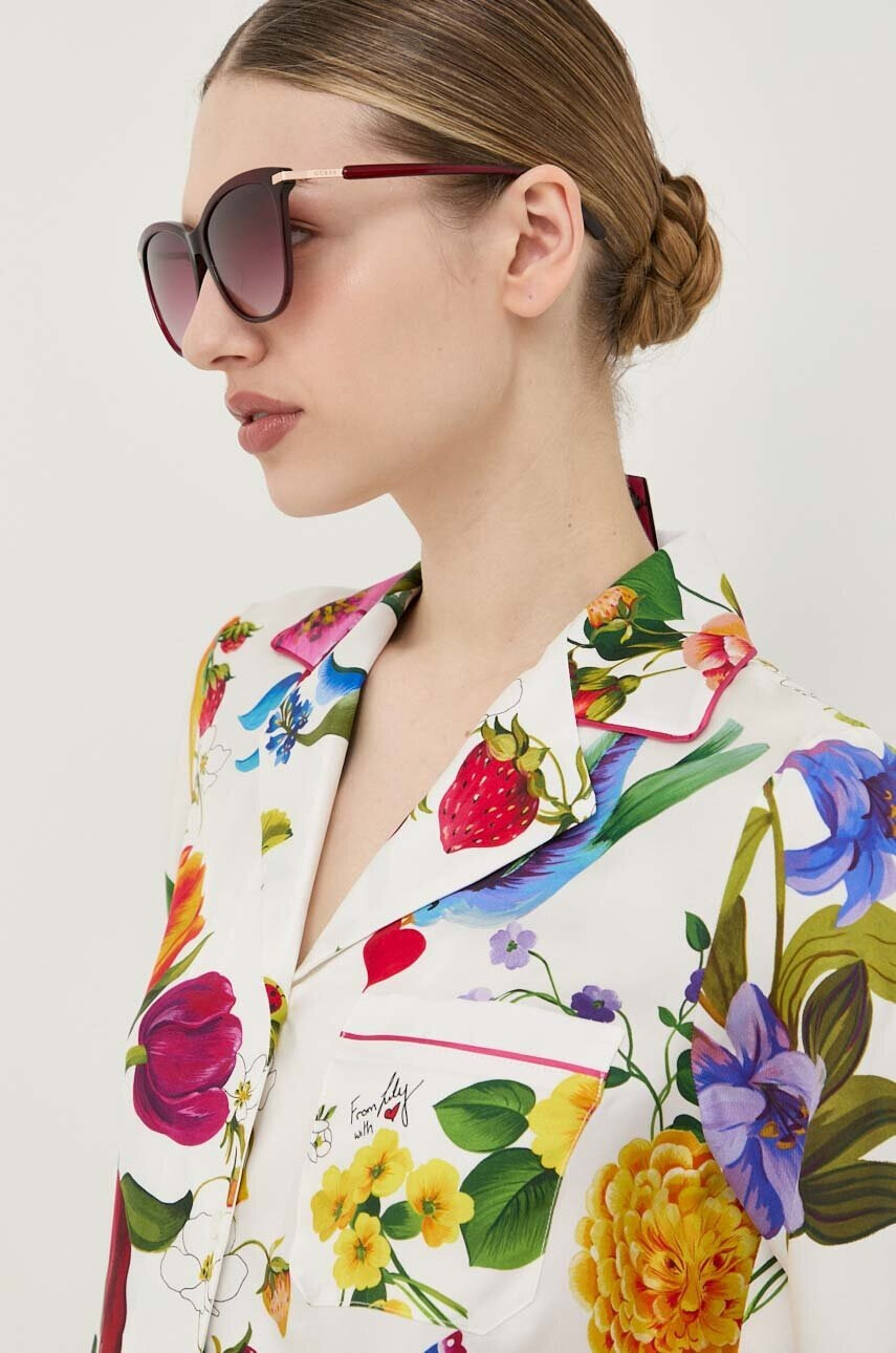 Weekend Max Mara Копринена риза x Lily Aldridge - Pepit.bg