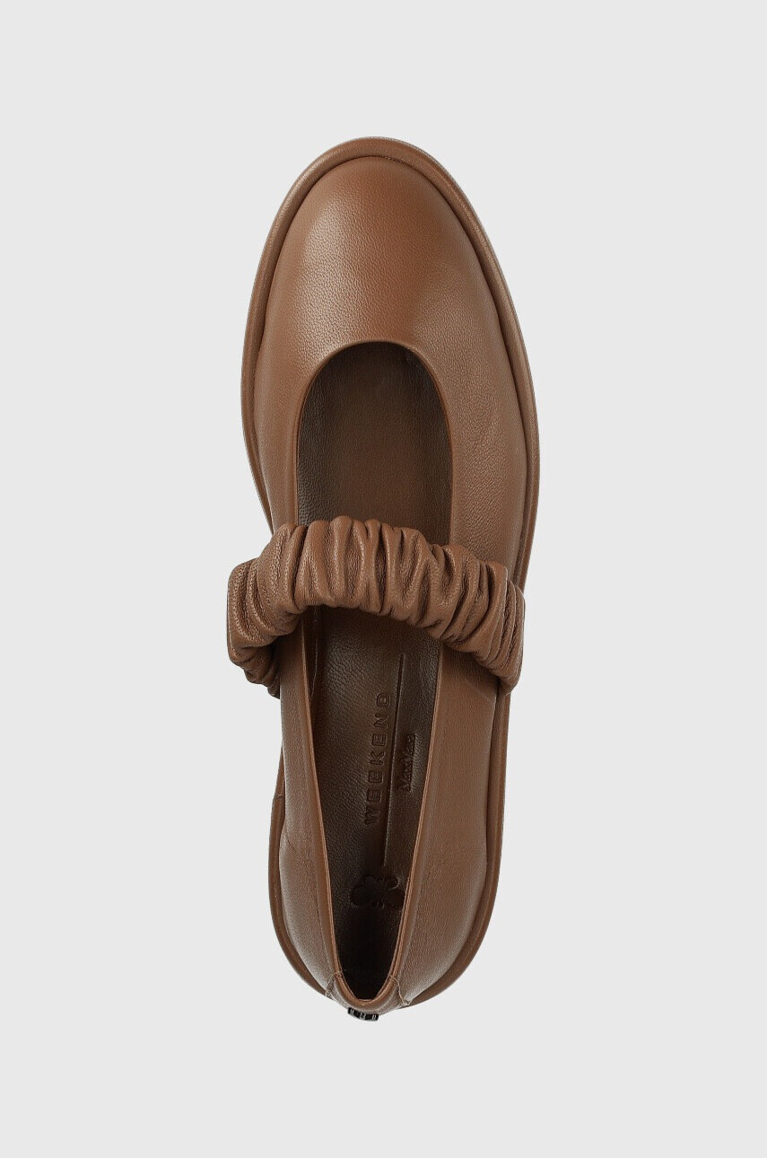Weekend Max Mara Кожени балеринки Malta 2355210532600 - Pepit.bg