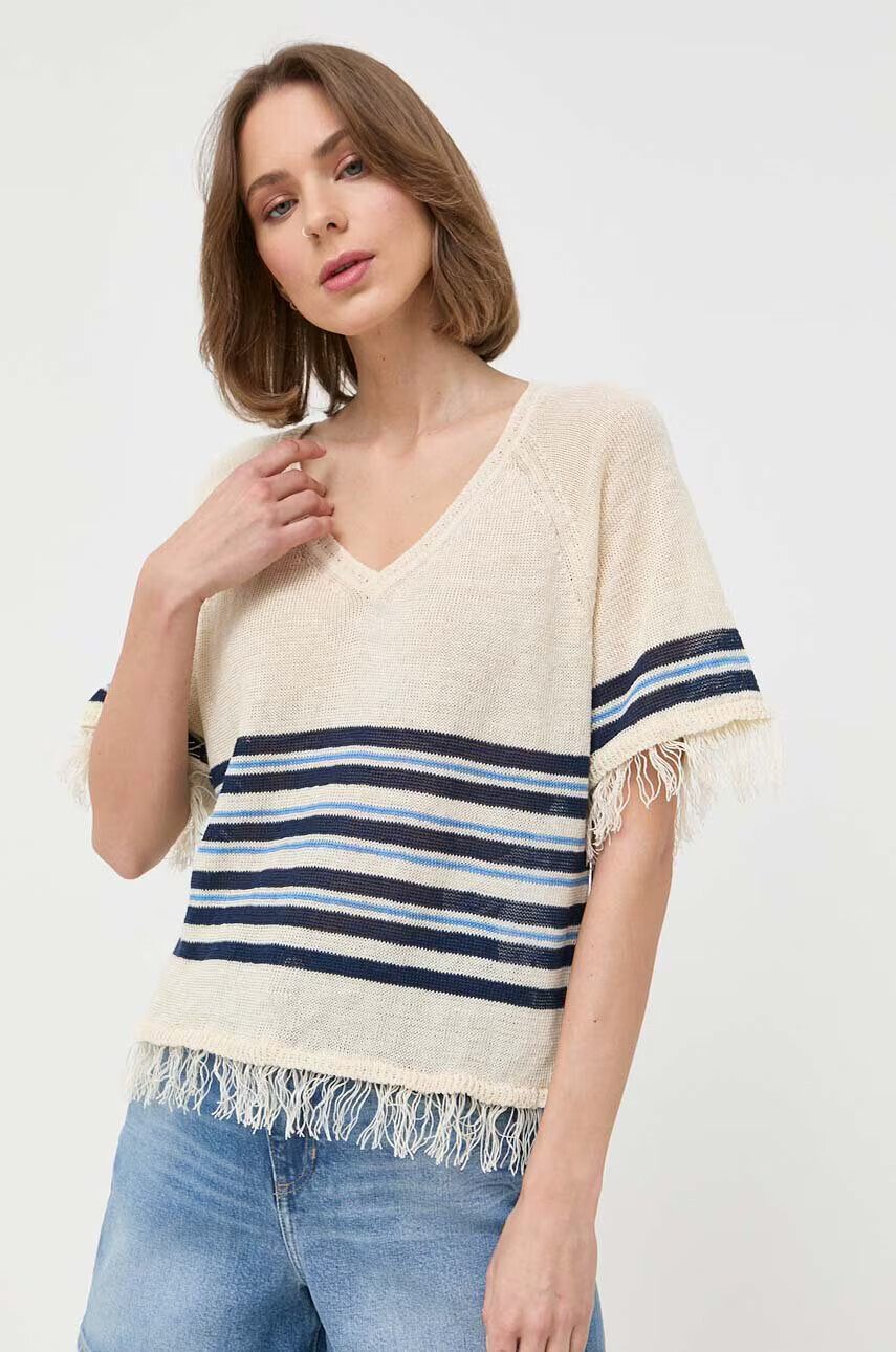 Weekend Max Mara Ленена тениска - Pepit.bg