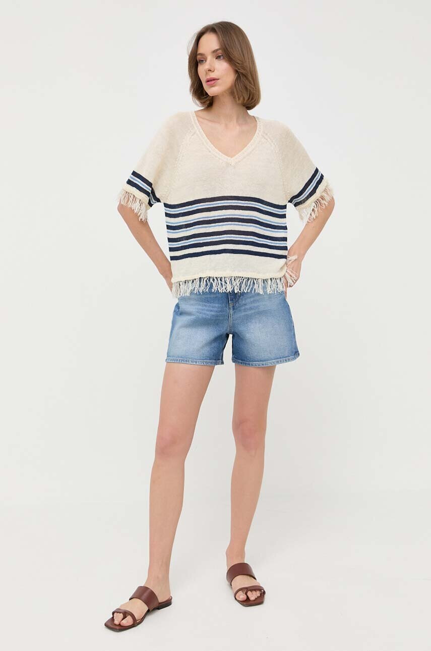 Weekend Max Mara Ленена тениска - Pepit.bg