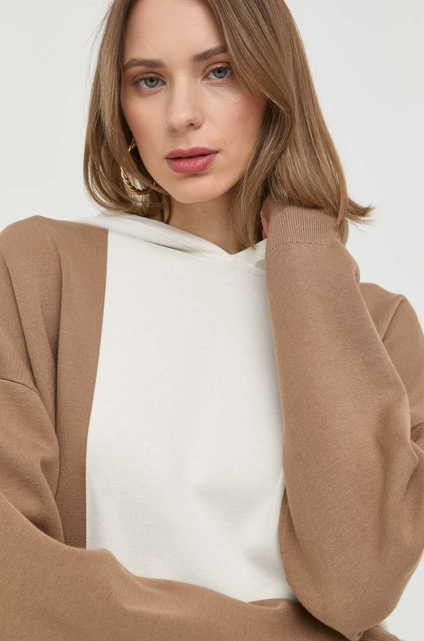 Weekend Max Mara Пуловер дамски в кафяво от лека материя - Pepit.bg