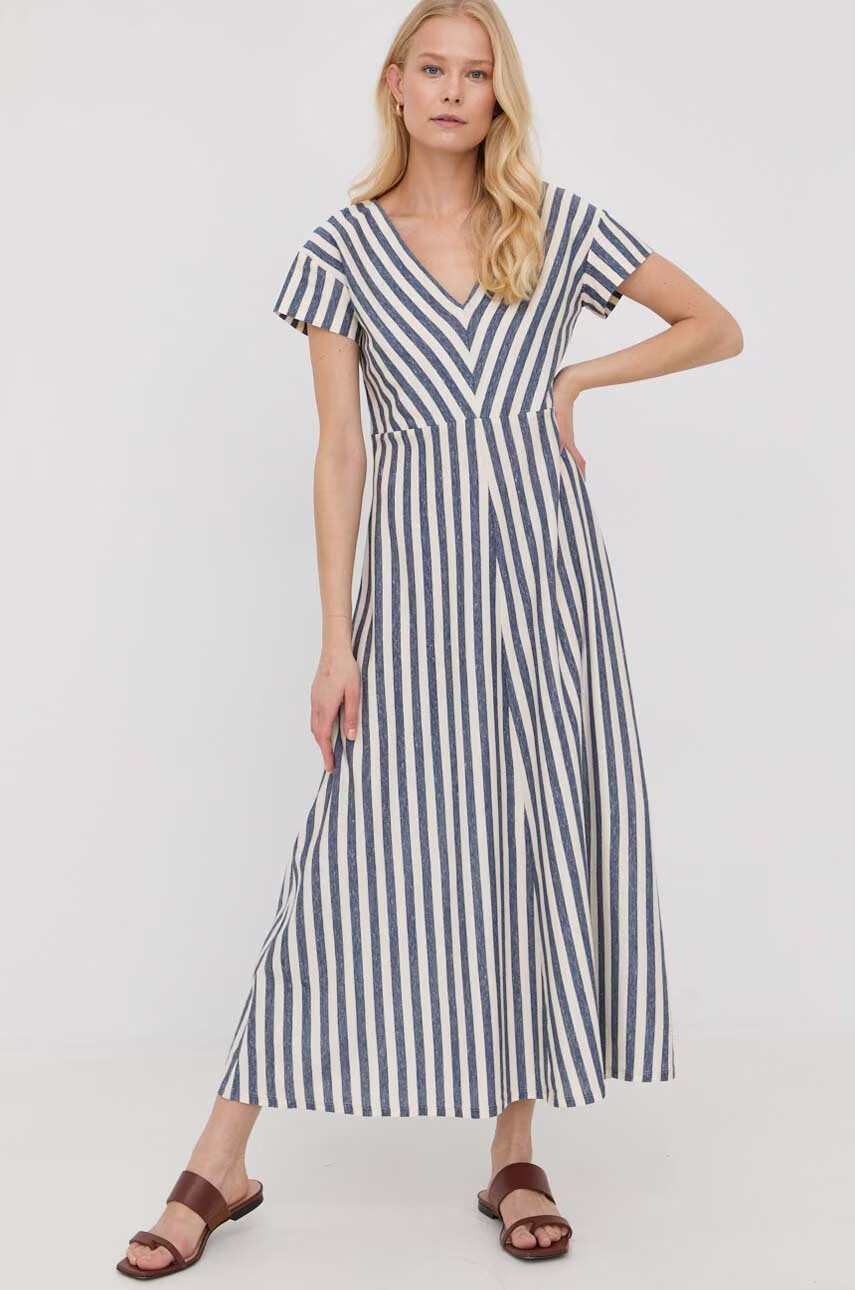 Weekend Max Mara Рокля с лен - Pepit.bg