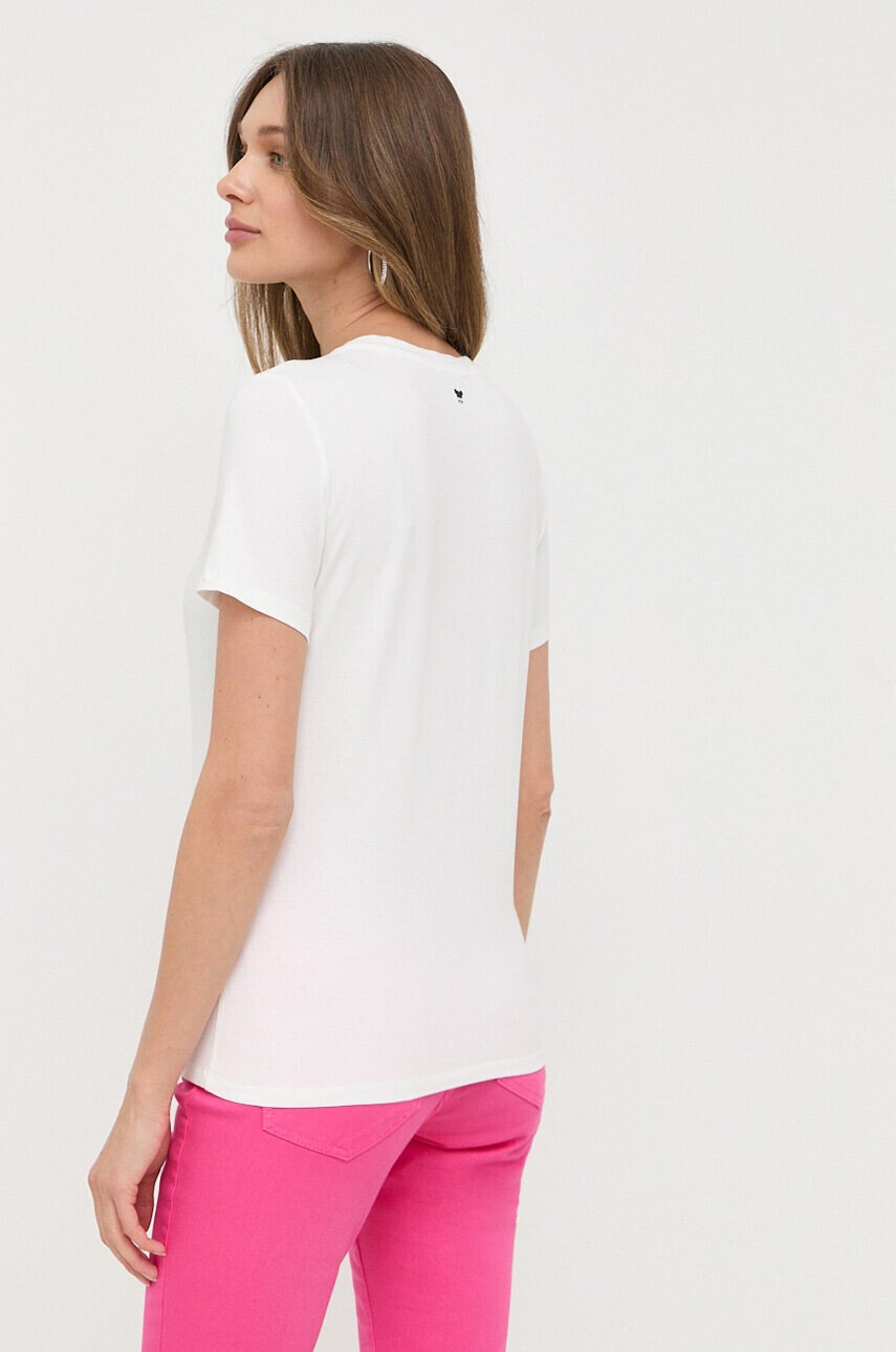 Weekend Max Mara Тениска в бяло - Pepit.bg