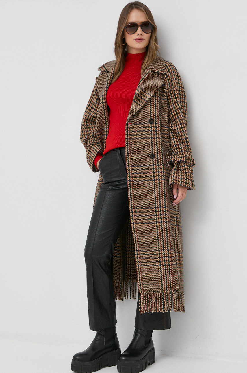 Weekend Max Mara Вълнено палто - Pepit.bg
