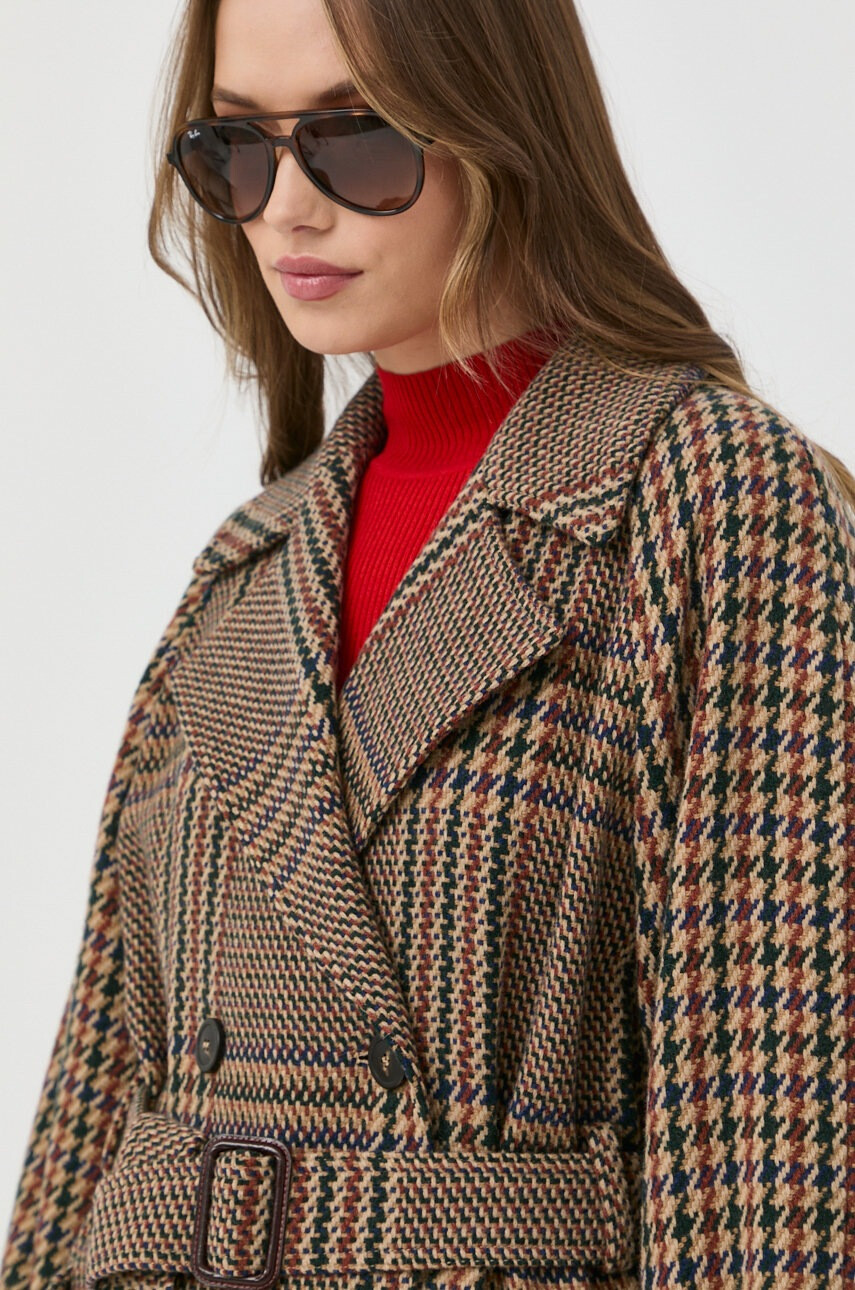 Weekend Max Mara Вълнено палто - Pepit.bg
