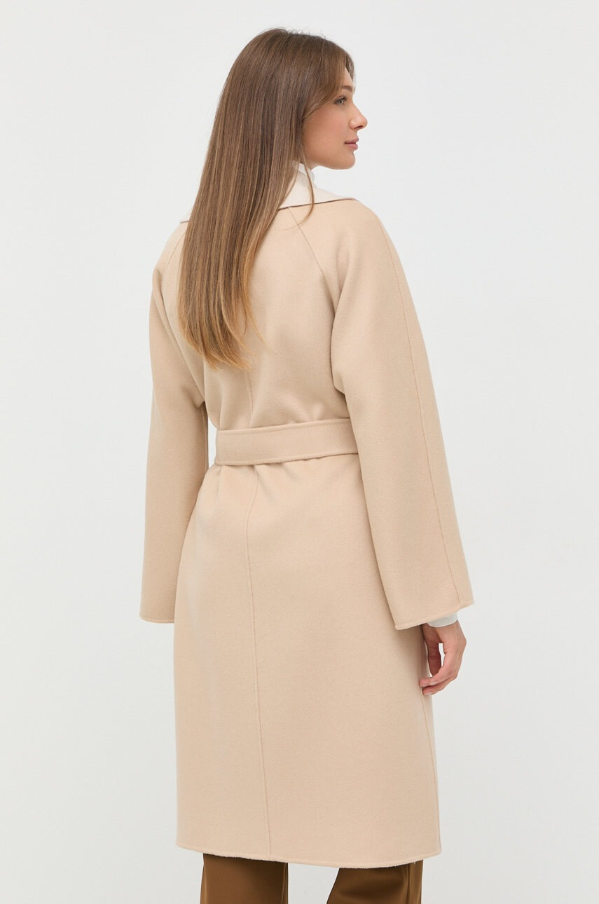 Weekend Max Mara Вълнено палто с две лица - Pepit.bg