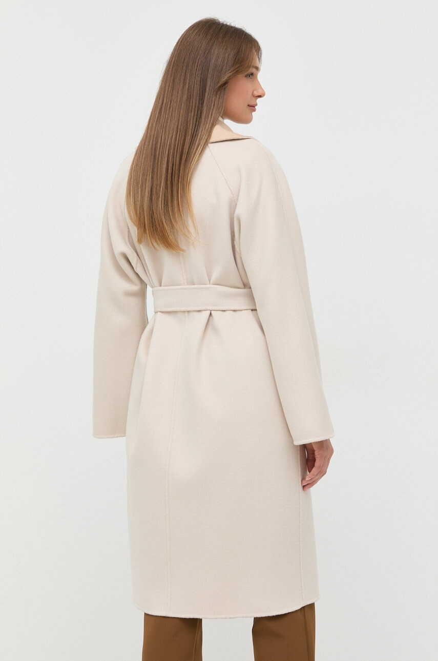 Weekend Max Mara Вълнено палто с две лица - Pepit.bg