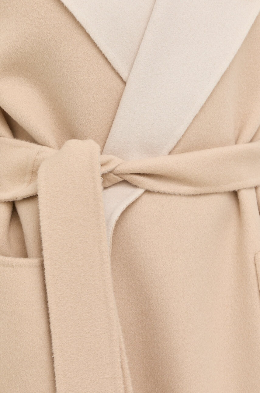 Weekend Max Mara Вълнено палто с две лица - Pepit.bg