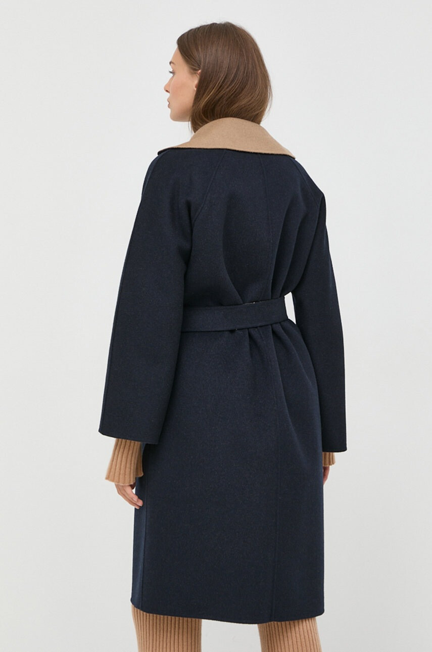 Weekend Max Mara Вълнено палто с две лица - Pepit.bg