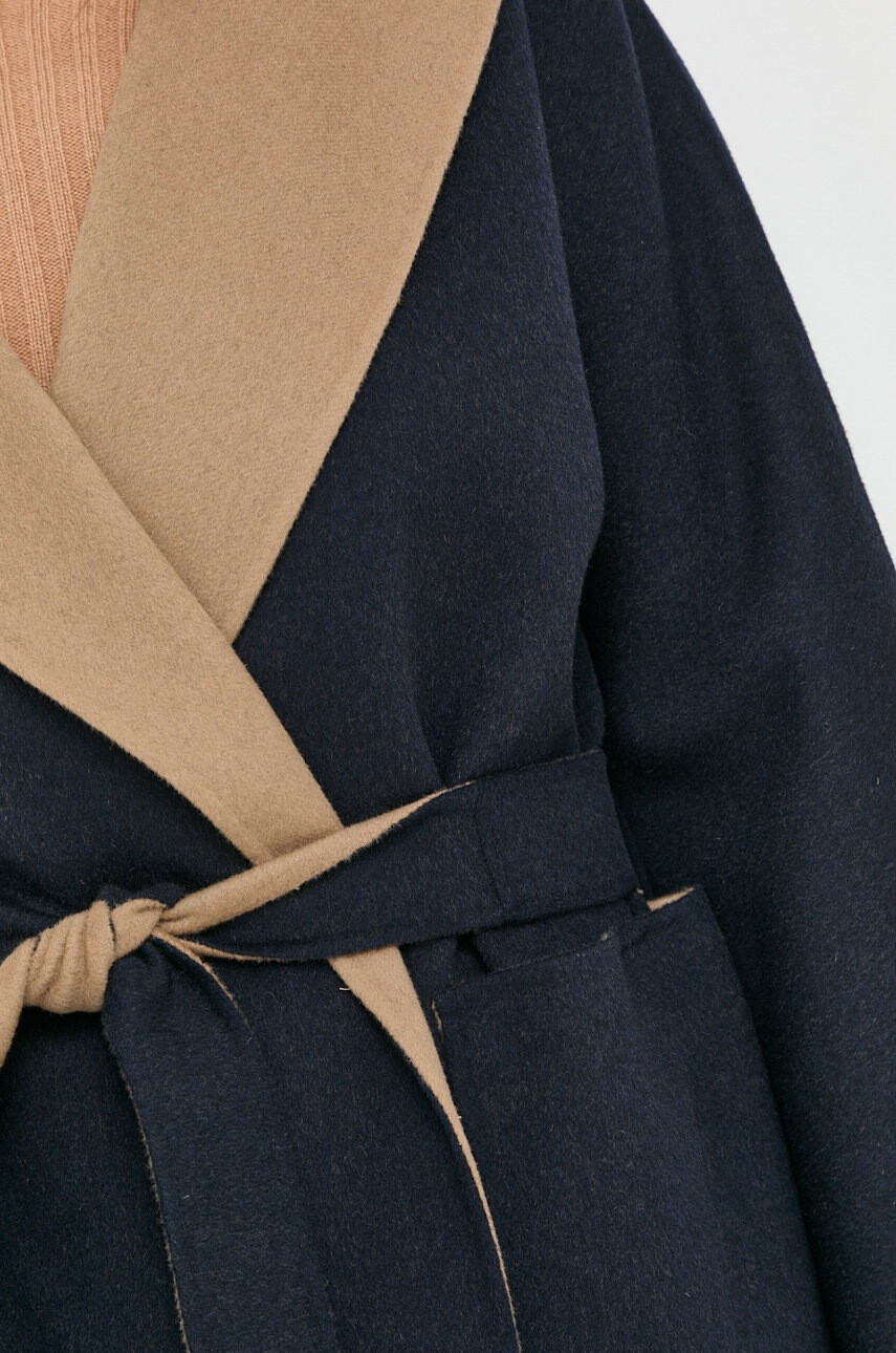 Weekend Max Mara Вълнено палто с две лица - Pepit.bg