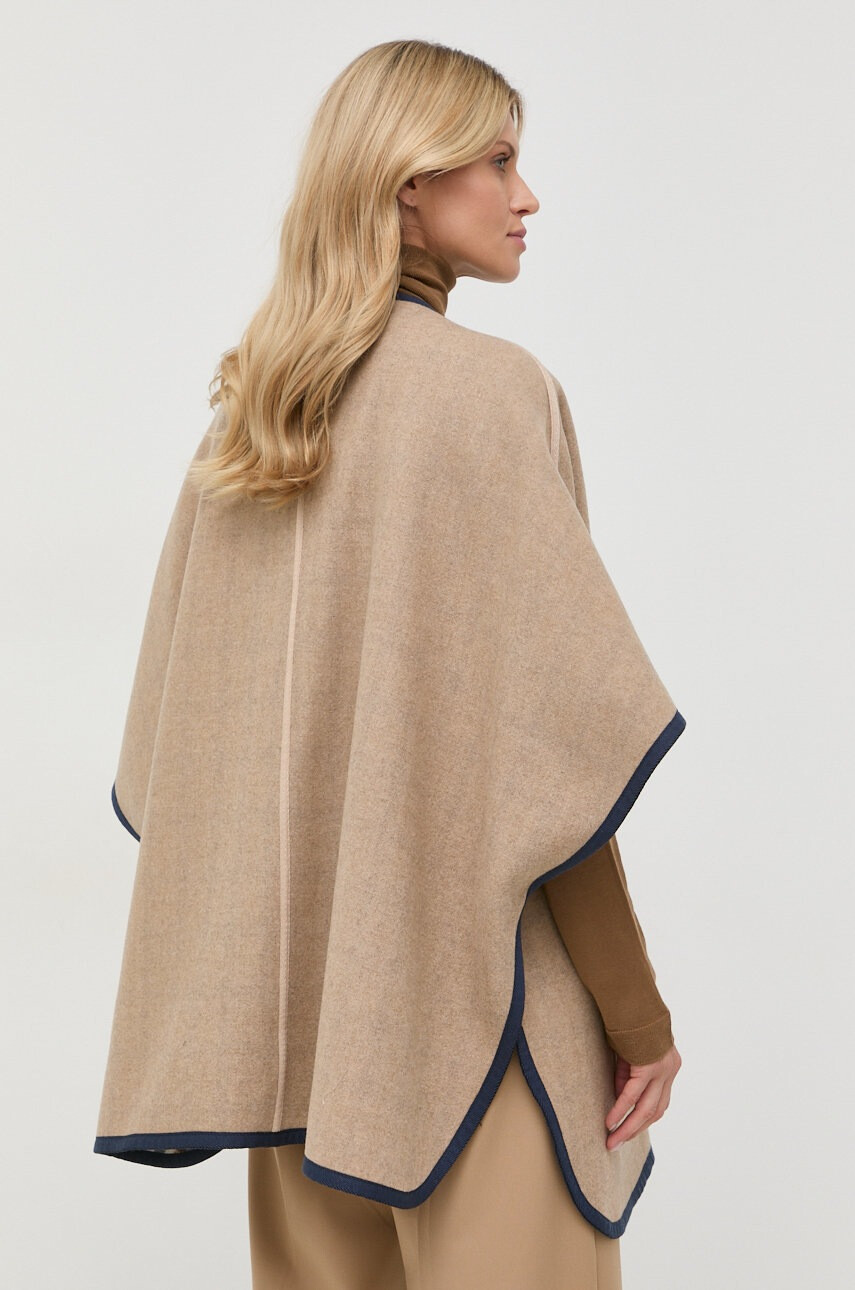 Weekend Max Mara Вълнено палто с две лица - Pepit.bg