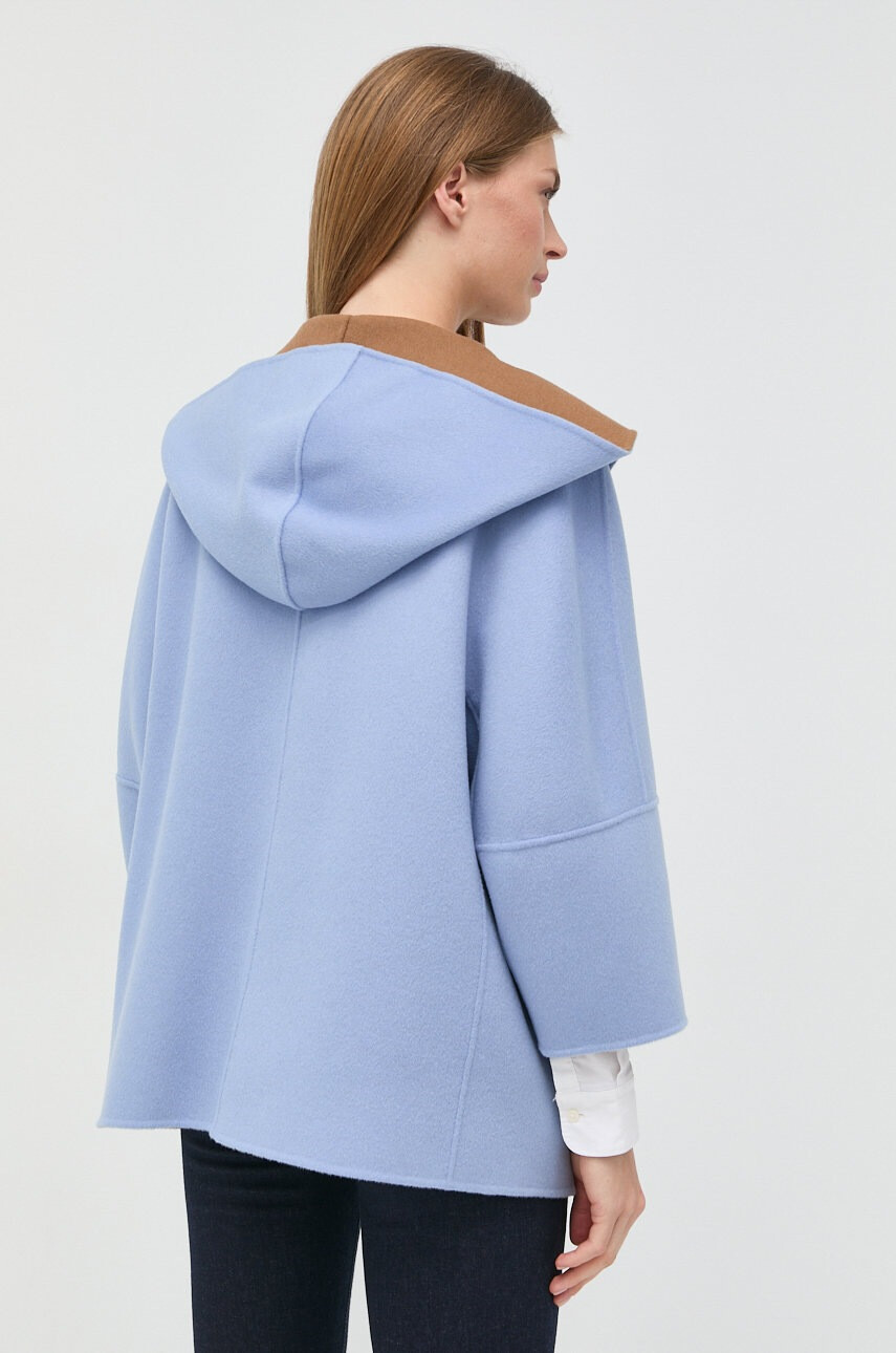 Weekend Max Mara Вълнено палто с две лица - Pepit.bg