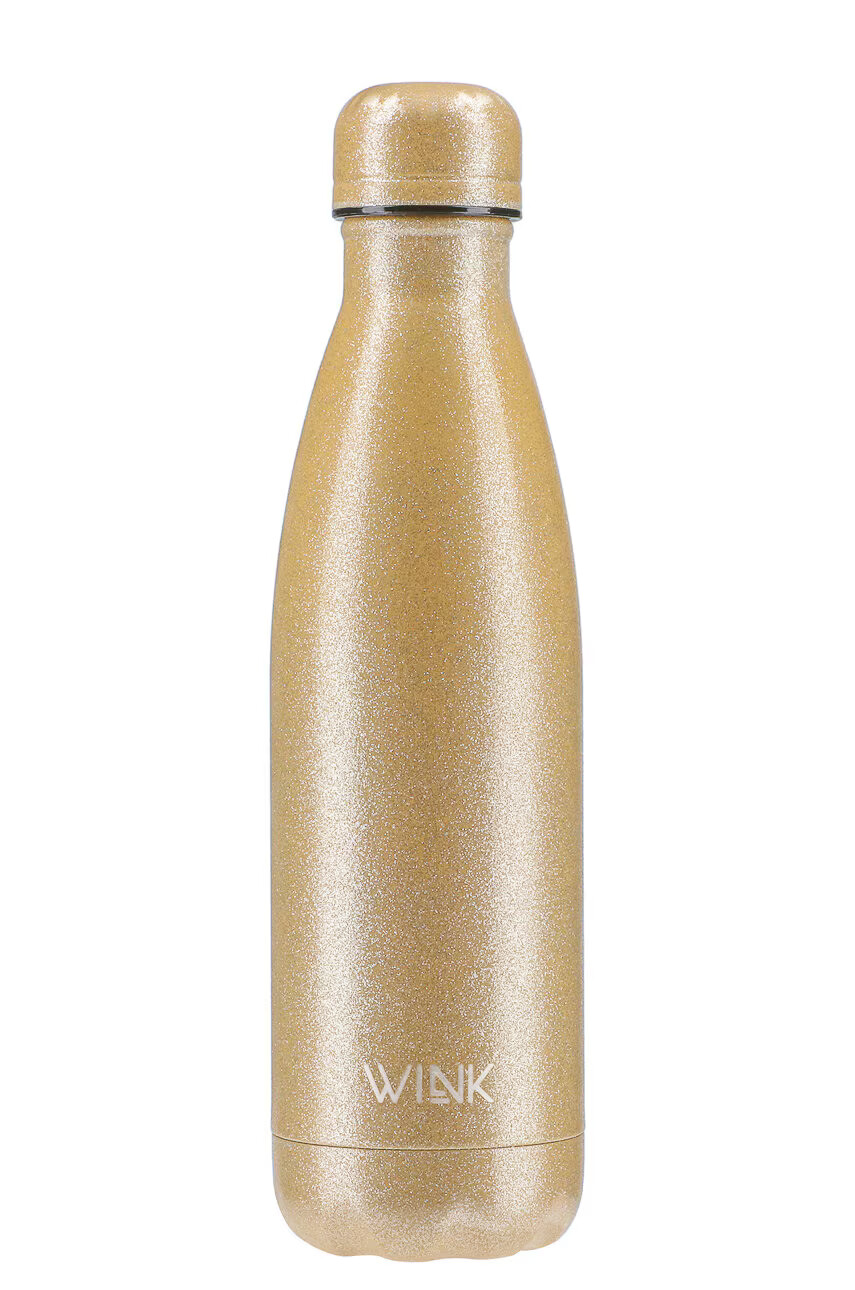 Wink Bottle Термобутилка GLITTER GOLD - Pepit.bg