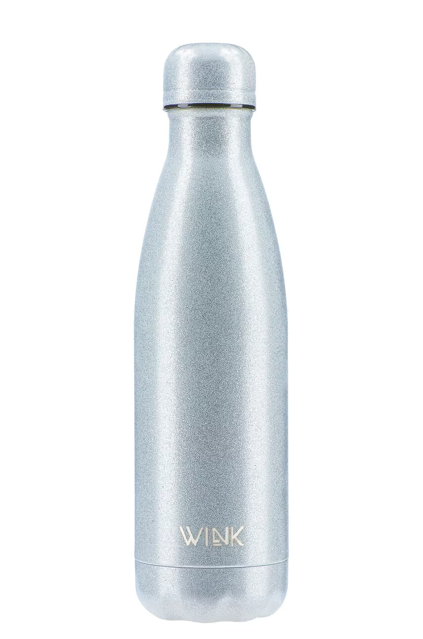 Wink Bottle Термобутилка GLITTER SILVER - Pepit.bg