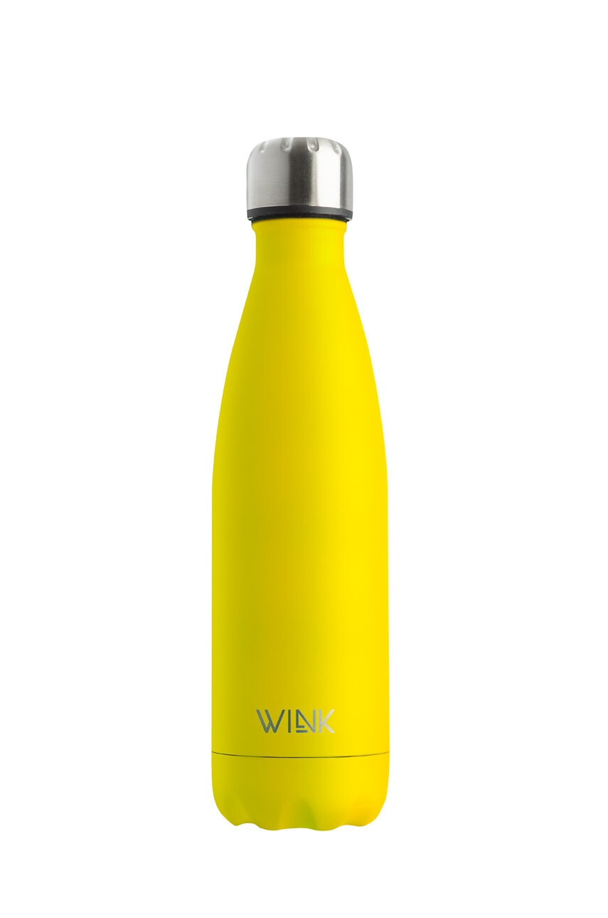 Wink Bottle Термобутилка YELLOW - Pepit.bg