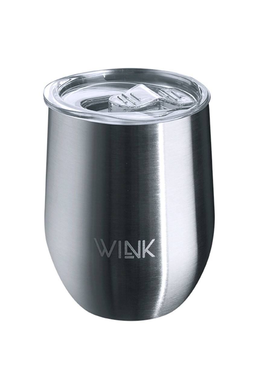 Wink Bottle Термочаша TUMBLER SILVER MATTE - Pepit.bg