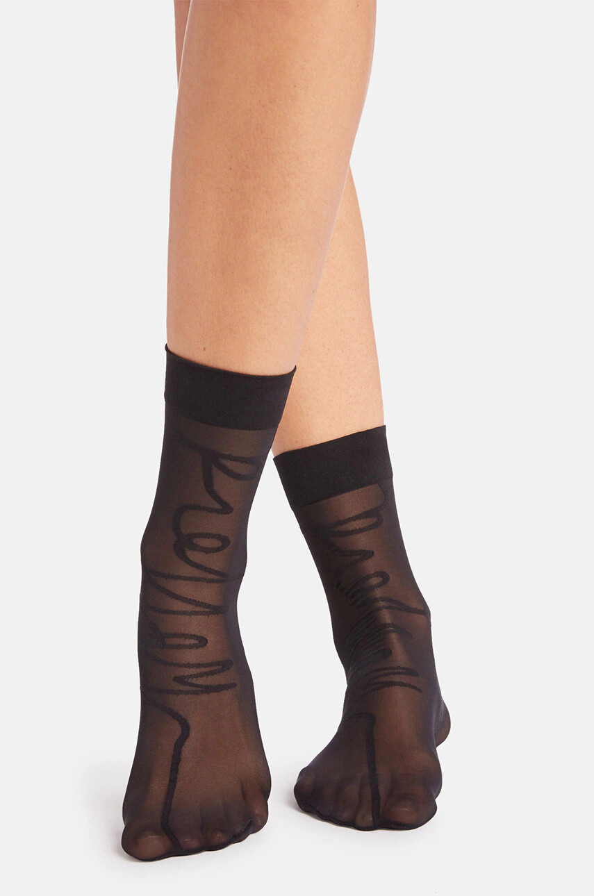 Wolford Чорапи Aurora Script 20 DEN - Pepit.bg