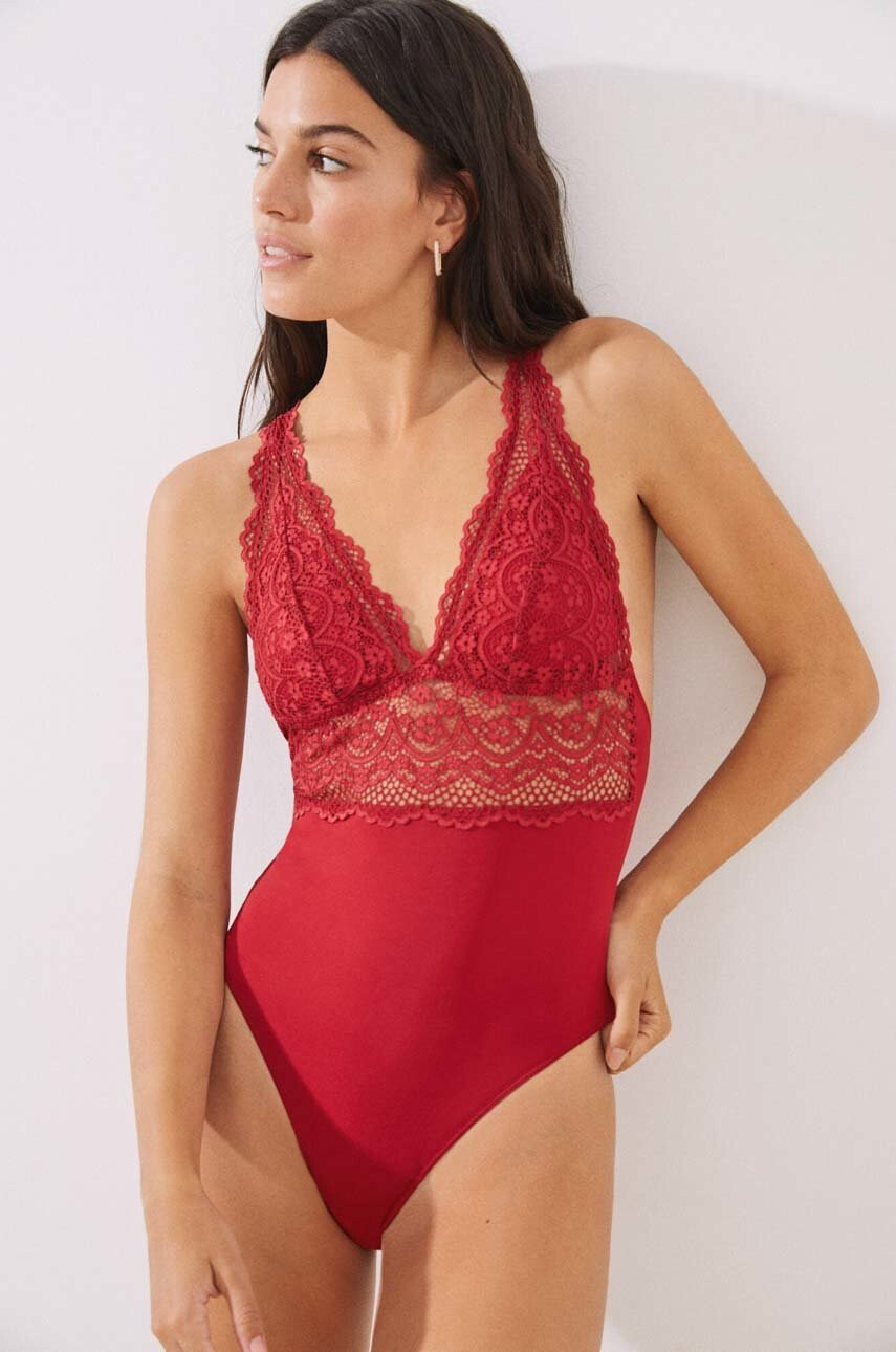 women'secret Боди Micro Leaf - Pepit.bg
