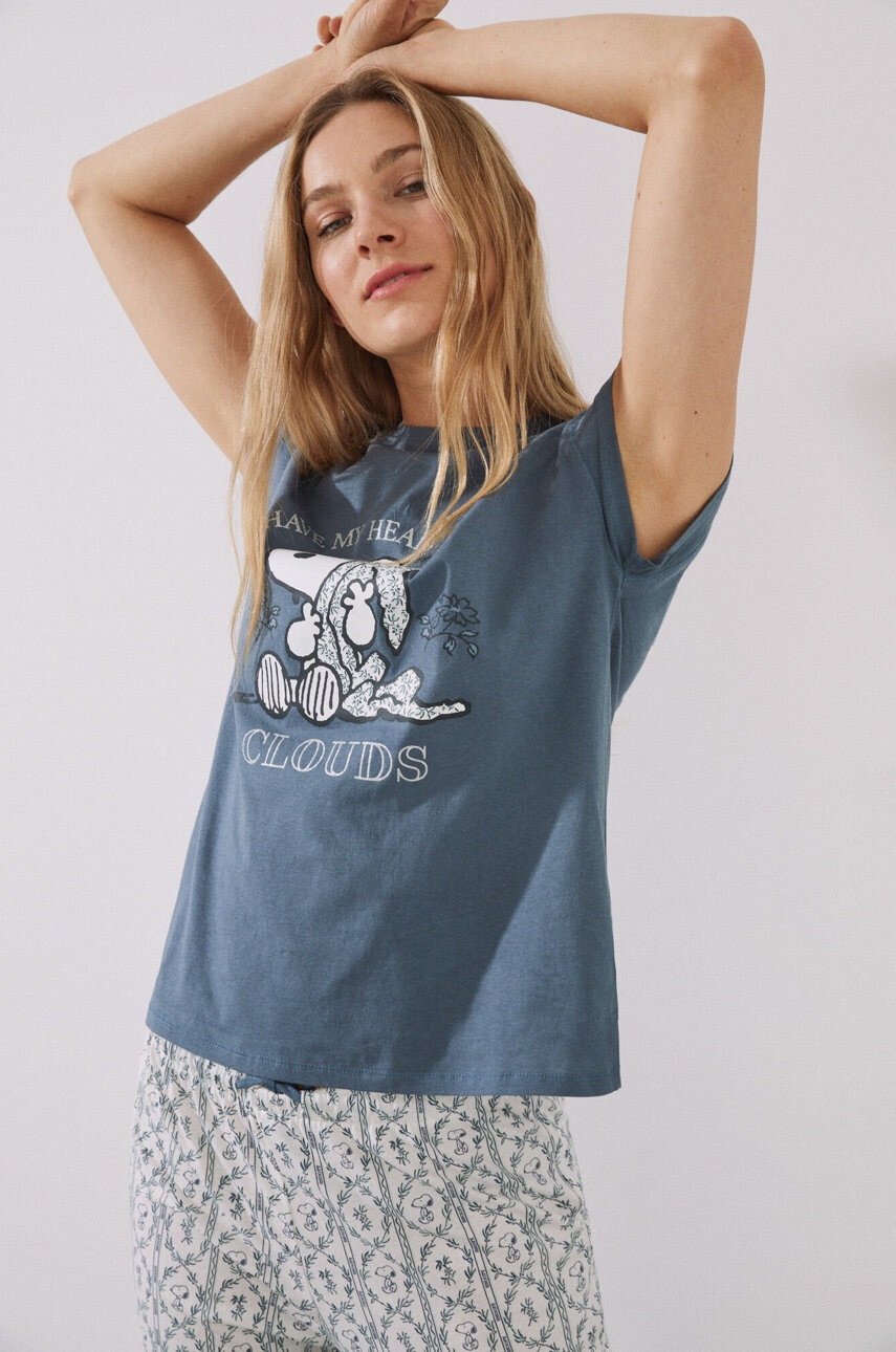 women'secret Памучна пижама Snoopy - Pepit.bg
