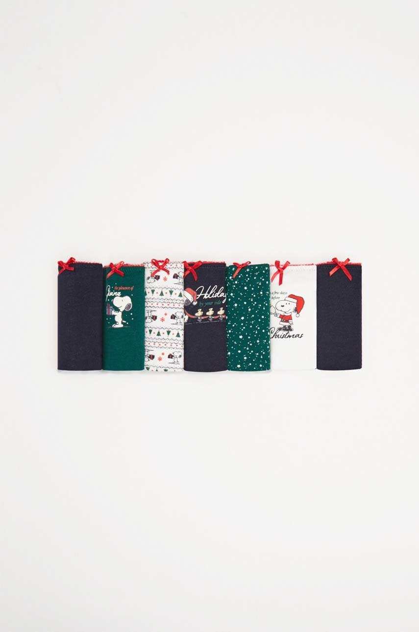 women'secret Бикини Snoopy Xmas (7 чифта) - Pepit.bg