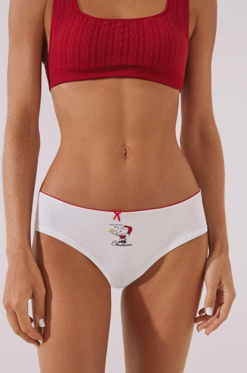 women'secret Бикини Snoopy Xmas (7 чифта) - Pepit.bg