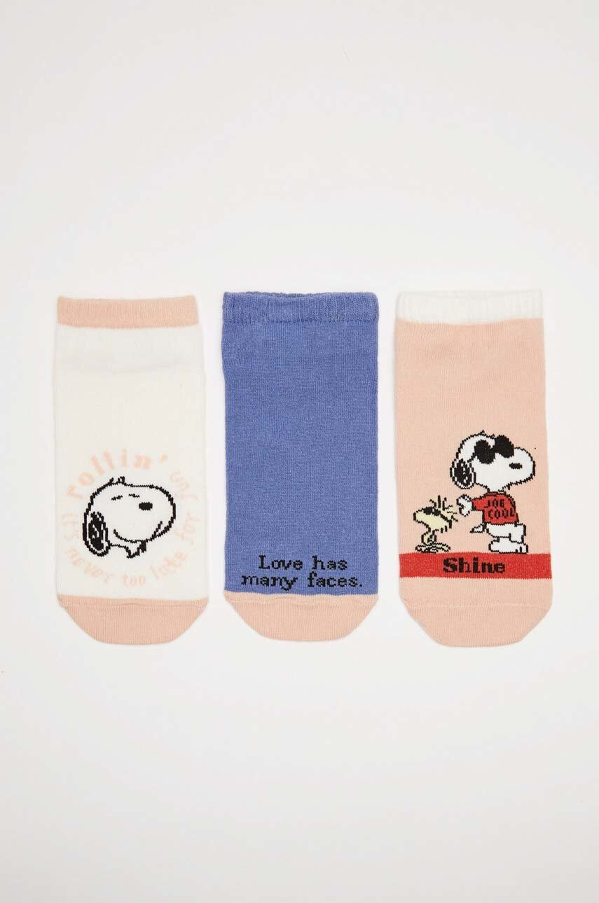 women'secret Чорапи Snoopy (3 чифта) - Pepit.bg