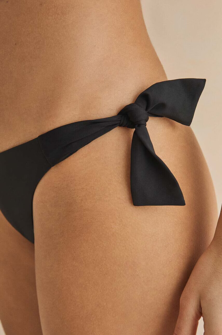 women'secret Долнище на бански BAMBOO в черно 6465383 - Pepit.bg