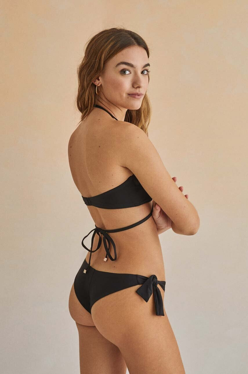 women'secret Долнище на бански BAMBOO в черно 6465383 - Pepit.bg